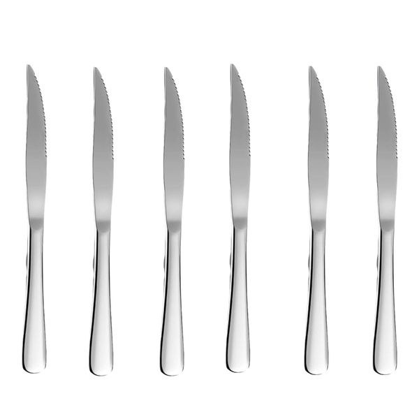 6 Piece Steak Knife Renaissance Stainless Steel