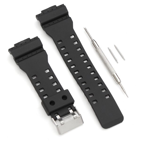 Replacement Watch Strap Band for Casio G Shock 16mm GA-100 G-8900 GW-8900
