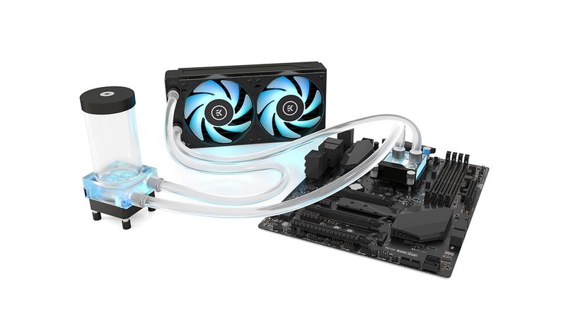 EKWB P240 Custom Liquid Based CPU RGB Cooling Kit