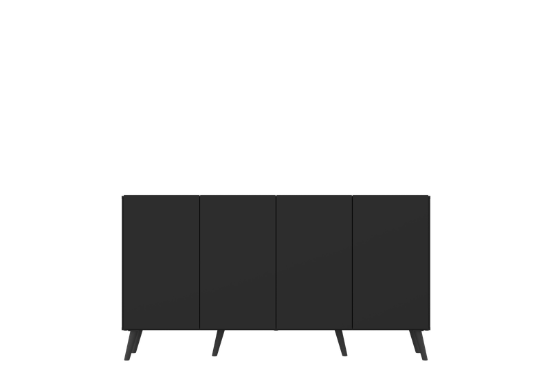 Modern Sideboard Storage Cabinet with Shelves and Doors