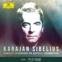 Herbert Von Karajan: Complete Sibelius Recordings On DG (CD / Album with Blu-ray Audio)