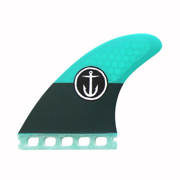 Captain Fin CF-Quad Medium ST Fin Aqua