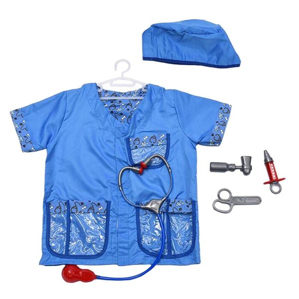 Kids Veterinarian Dress-Up and Accessories Set - 6 Piece