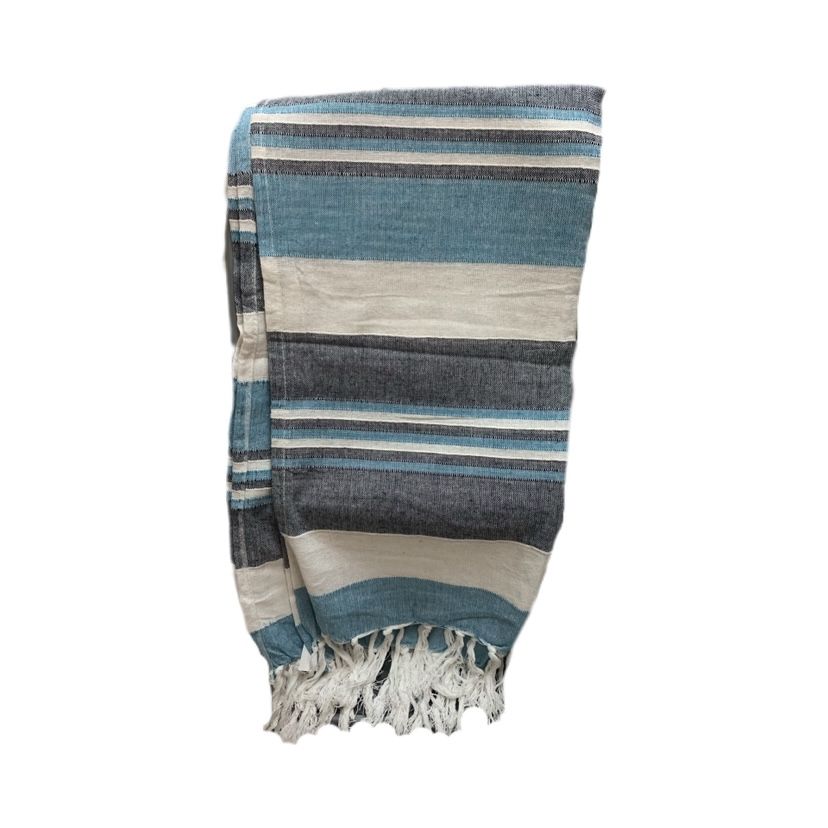 Posh Thick Striped Summer Throw | Shop Today. Get it Tomorrow ...
