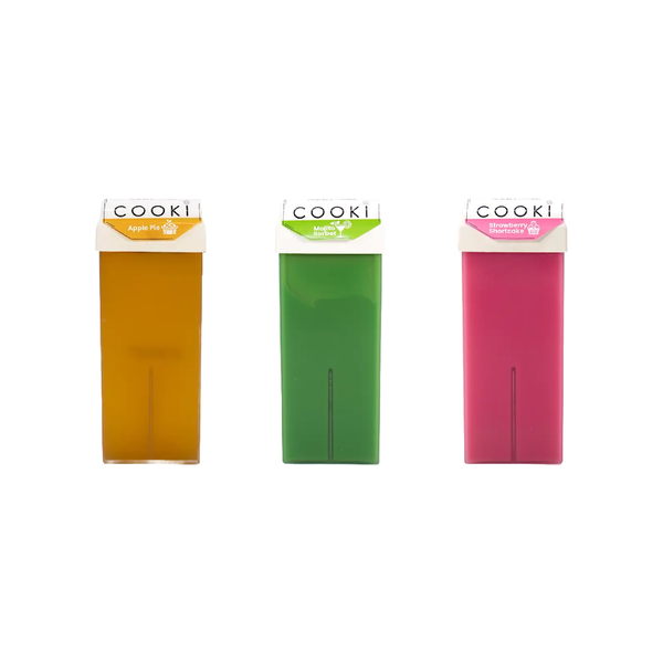 Cooki Cartridge Wax Bundle (Apple, Mojito Sorbet, Strawberry) 3 pc (1 each)