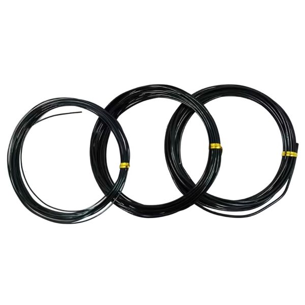 Tool Black Anodized Aluminium Bonsai Training Wires Set of 3 - 5m