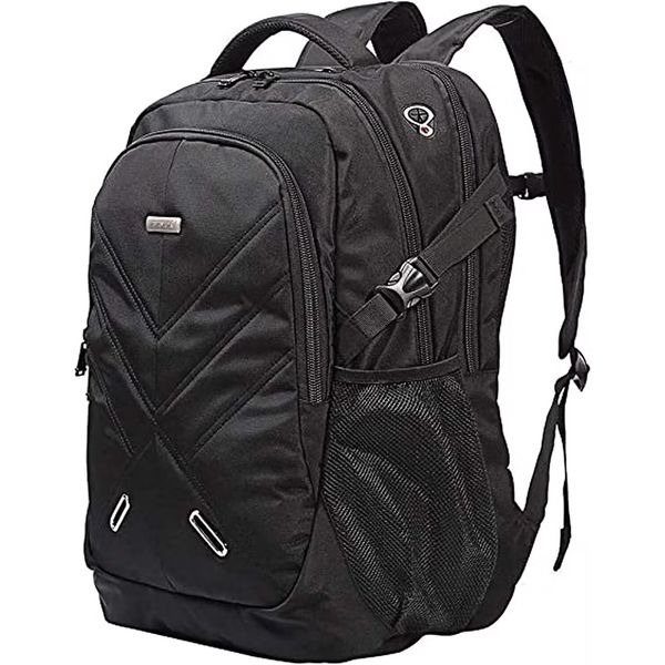 18.6-Inch Padded Laptop Backpack with Multiple Storage Compartments