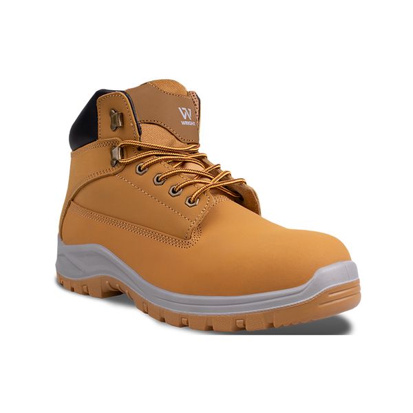 WRIGHT Hiker Holton Nubuck Safety Boot Honey
