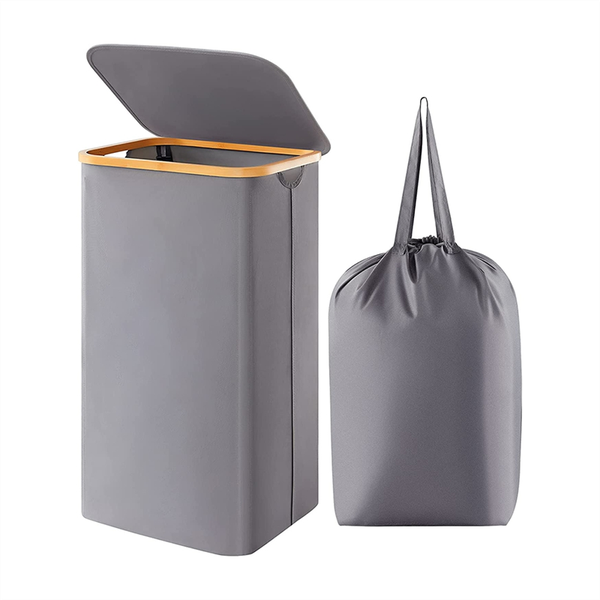 100L Laundry Basket With Lid Clothes Hampers For Laundry