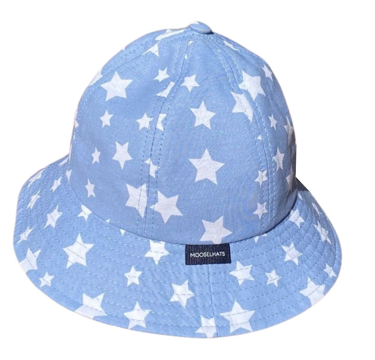 Moosel Hats Toddler and Kids UPF+50 Sun Hat Blue Stars Shop Today