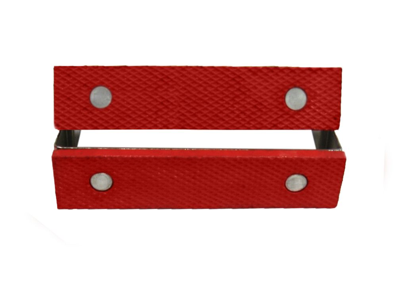 Black Steel Nylon (PVC) Jaw Covers 5 Inch (125mm)