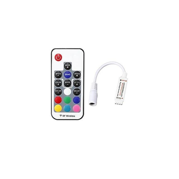 HKD RGB Control - 17 Key RF Remote (12A)