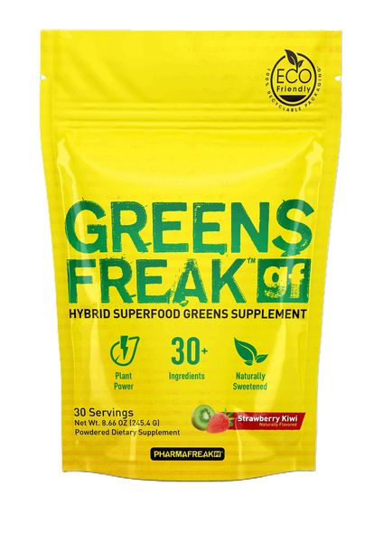 PharmaFreak Greens Freak Strawberry Kiwi - 30 Servings (246g)
