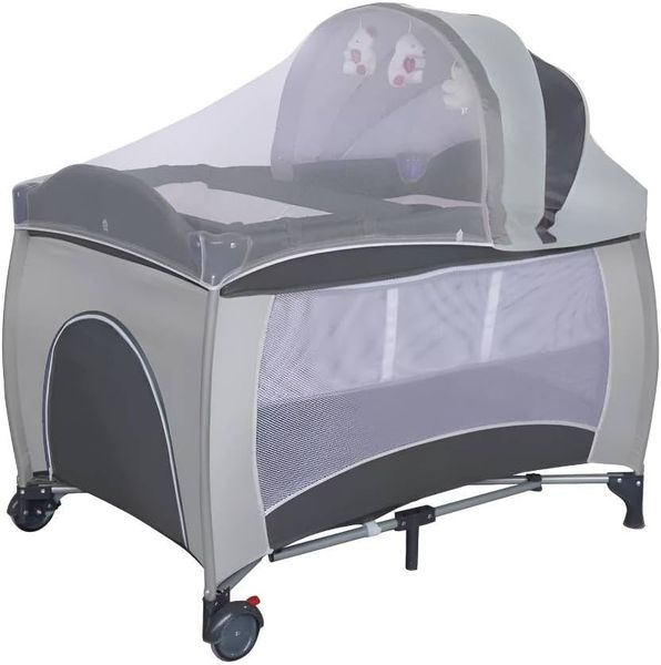 5-in-1 Multifunctional Baby Crib &amp; Bassinet with Changing Table