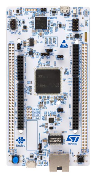 STMicroelectronics (NUCLEO-H7A3ZI-Q) Nucleo-144 Board, Cortex-M4/M7