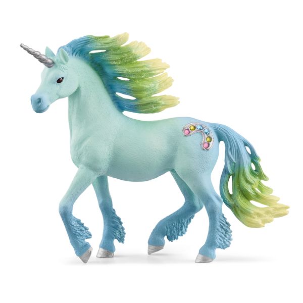 Schleich - Bayala - Marshmallow Unicorn Stallion - 12cm Tall