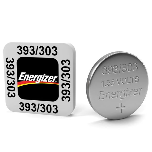 Energizer 393 Silver Oxide Watch Battery Box 10