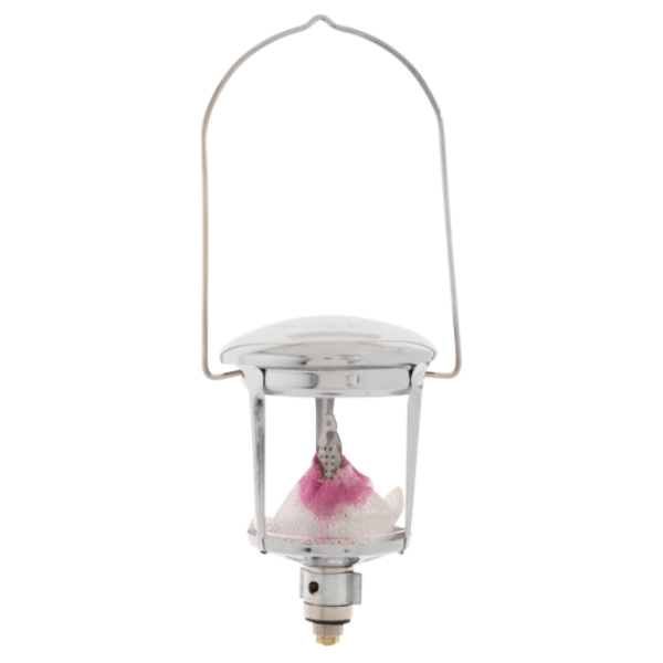 Bushbaby 100cp Screw on Gas Cylinder Lamp Outdoors and Indoors Glass Cover