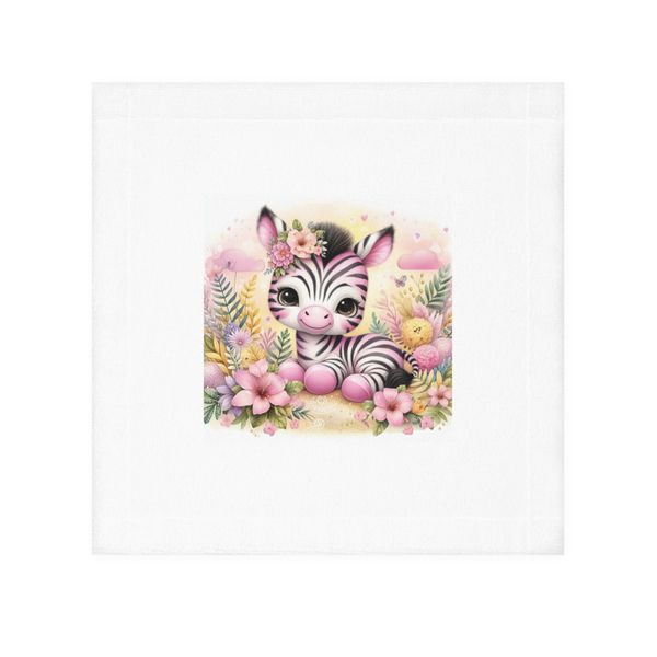 Girly Safari Design 2 48x48cm Baby Towel