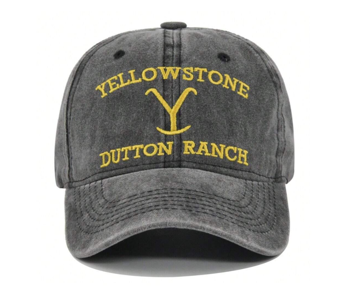 Yellowstone Dutton Ranch Cap Baseball Visor Style With Embroidery