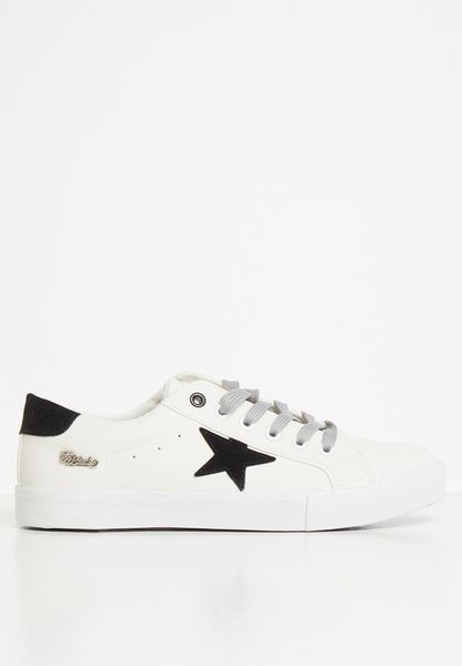 Women's Miss Black Goose Sneaker - Black