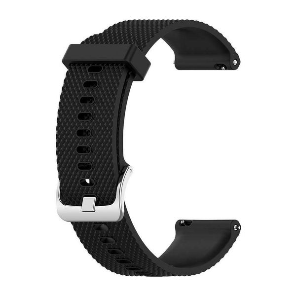 Killer Deals 20mm Universal Silicone Strap Compatible With Samsung/Huawei-Black