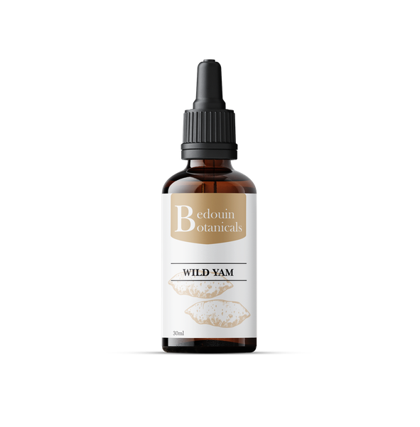 Wild Yam Alcoholic Tincture | 1:10 Extract | Bedouin Botanicals
