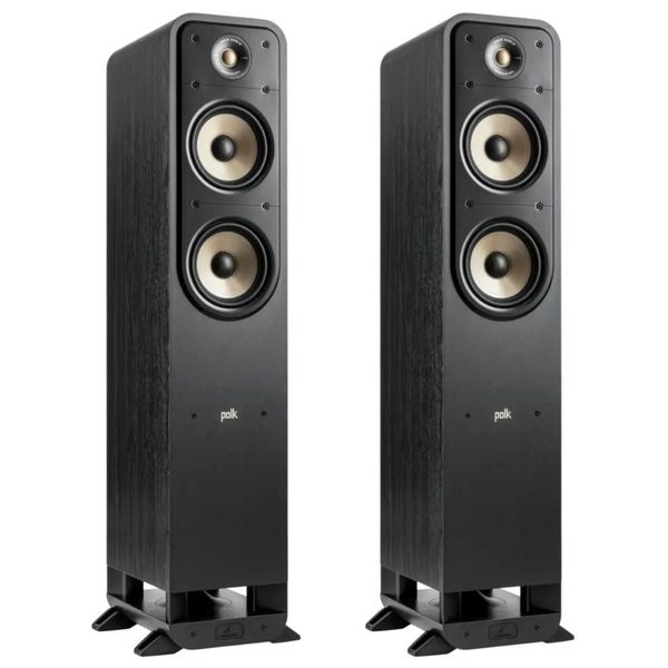 Polk Signature Elite ES55 Floor-Standing Tower Speakers (Pair) - Black