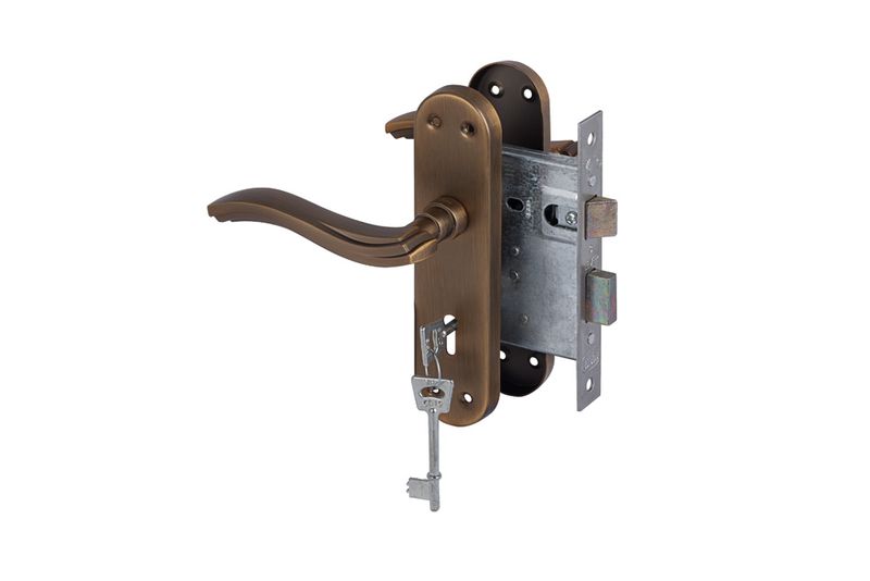 Yale Onda 3 Lever Lockset Matt Coffee