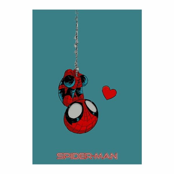 Spider-Man Hang Cartoon - A1 Poster