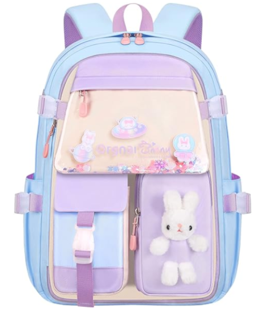 Backpack Large Capacity Girls Shoulder Backpack Lightweight School Bag