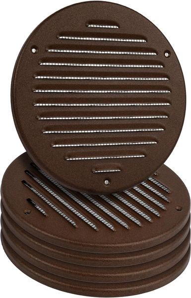 Set of 10 Air Vent , 63mm, Round, Plastic
