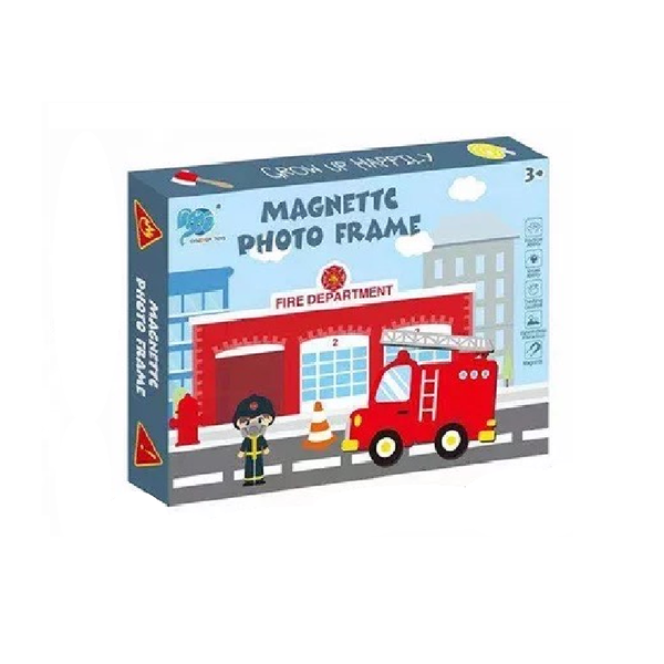 30 Pieces Magnetic Jigsaw Puzzle - Fire Department