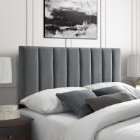 Mai Lifestyle - Modern Panelled Headboard - Grey