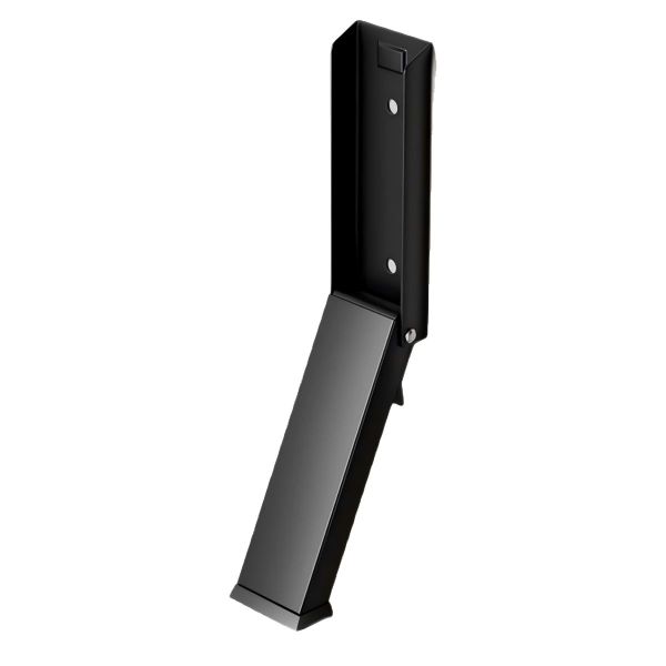 Black Entryway Windproof and Impact-Resistant Security Door Stopper
