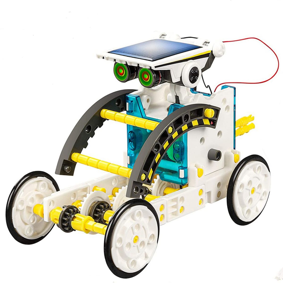 Stem Robotics Kit For Kids 8-12 Solar Robot Toy STEM 13-in-1 Science Kits Building Toys Construction Education Experiment Engineering DIY Set, Birthday Xmas Stocking Filler Present Kids Toys Gifts For Age 8-14