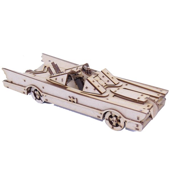 Wow We - 3D Wooden Model | 3D Puzzle | Batmobile Car