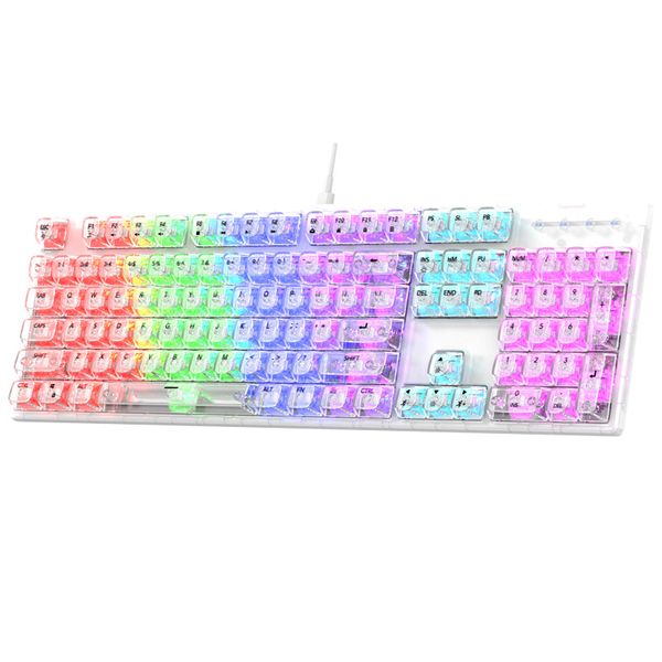 NEPZ L1000 RGB Esports Mechanical Gaming Keyboard (USB-C, 104-Key)