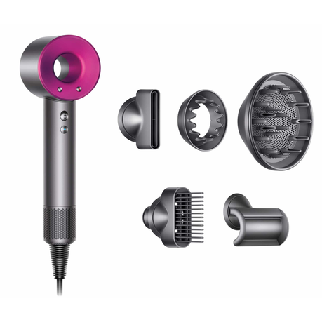 Dyson Supersonic Hair Dryer in sale Iron/ Fuchsia Working Great