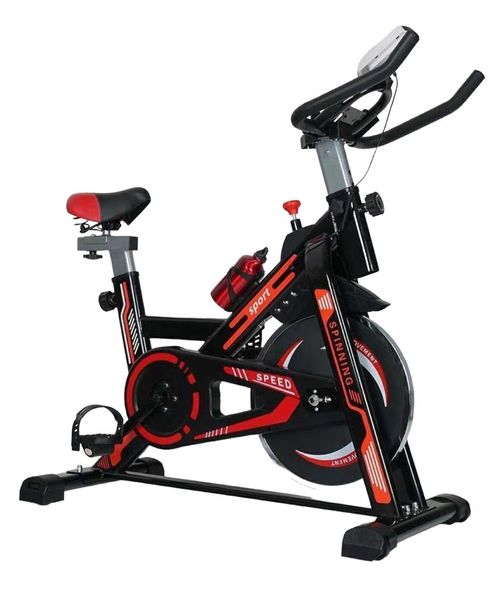Stationary Indoor Cardio Exercise and Fitness Bike