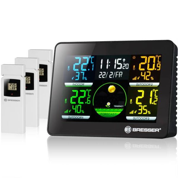 Bresser Quadro NLX Thermo/Hygrometer Weather station
