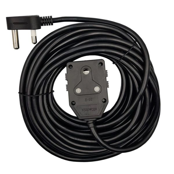 Selectrix 10M 16A Extension cord with Double Coupler - 250V - 3500W