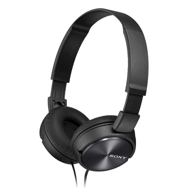 Sony MDR-ZX310AP Foldable Wired Headphones - Black
