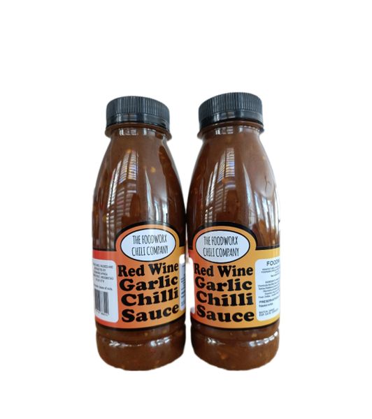 The Foodworx Chili Company - Red Wine Garlic Chilli Sauce