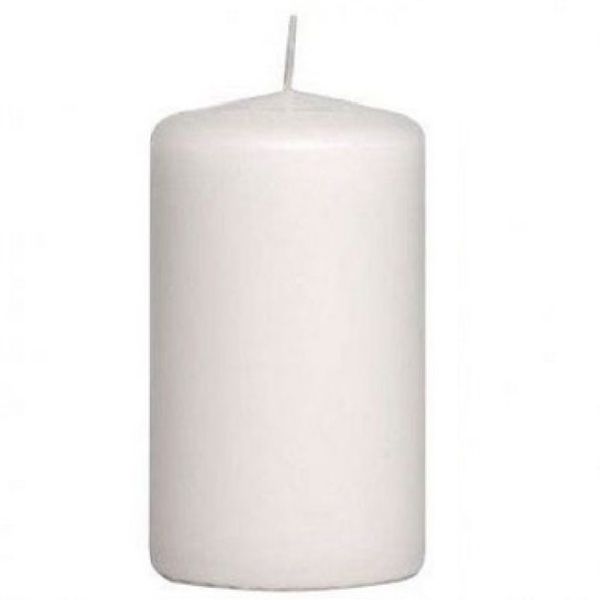 Blomus Pillar Candle: Height 10cm, Diameter 5cm, 19hr Burn Time NERO