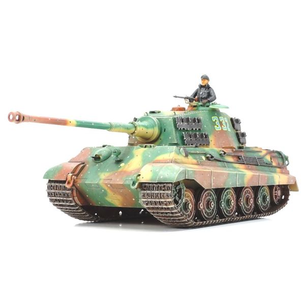 Tamiya 1/35 German King Tiger Production Turret Tank Plastic Model Kit