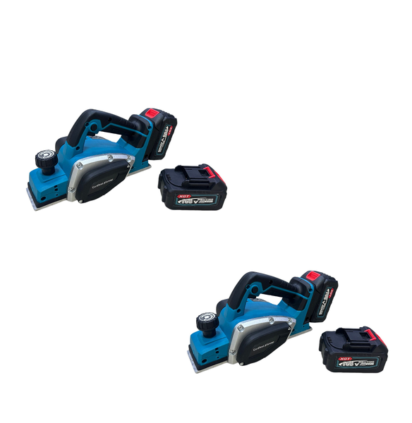 2 Pack-Cordless Electric Planer, Lithium Battery Woodworking Polisher