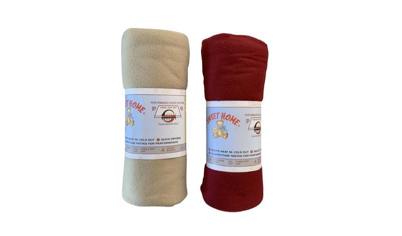 Polar Fleece Blanket Gift Pack- 2 Pieces