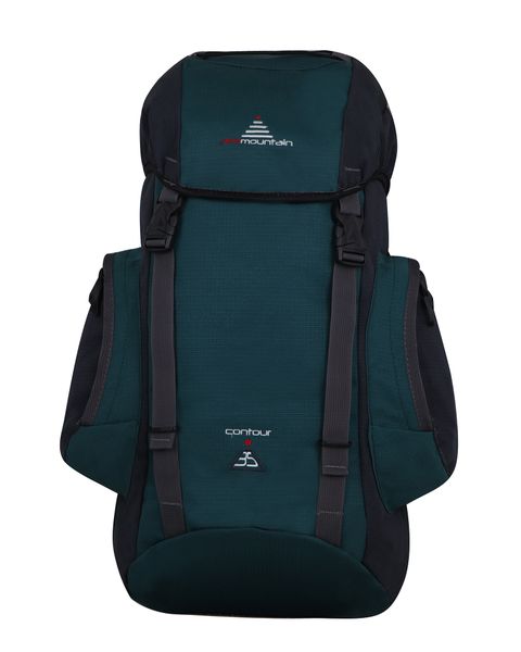 Red Mountain Contour 35 Day Backpack - Bottle green &amp; Gunmetal