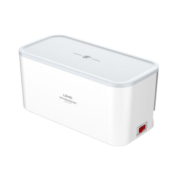 LDNIO SN5311W Smart Outlets Power Socket Storage Box With Wireless Charging